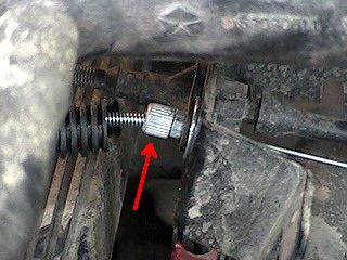 Mounting point of remote cable ferule