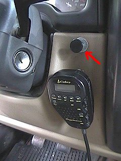 Throttle Knob on dash