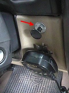 Throttle Knob on dash
