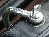 Shackle in hardtop holes on sides of tub