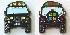 Black THX4TC Jeep Geocoin