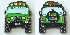 Green THX4TC Jeep Geocoin