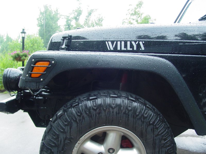 Driver Side Hood Detail